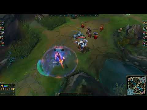 Bard baits Jax into a portal