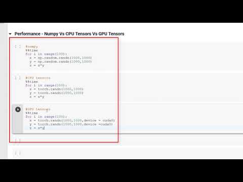 Pytorch on GPU