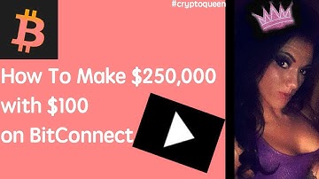 Bitconnect How To Get Started VIDEO #cryptoqueen