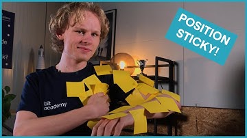 HTML & CSS Tutorial - Position Sticky