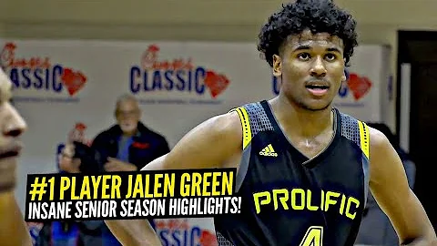 Is Jalen Green The BEST Player In High School!? INSANE Senior Season FULL Highlights!! - DayDayNews