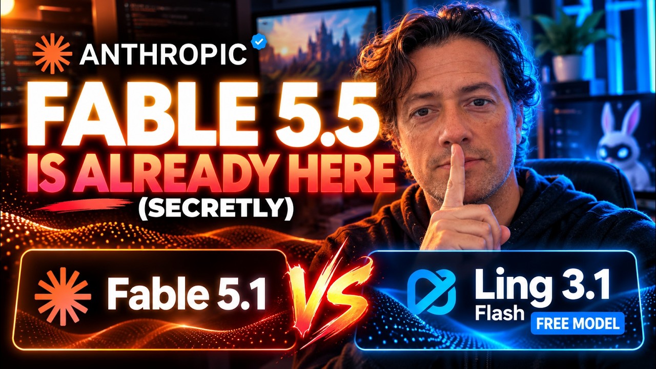 Fable 5.5 Is Already Here (Secretly). I Tested Fable 5.1 vs a FREE Model