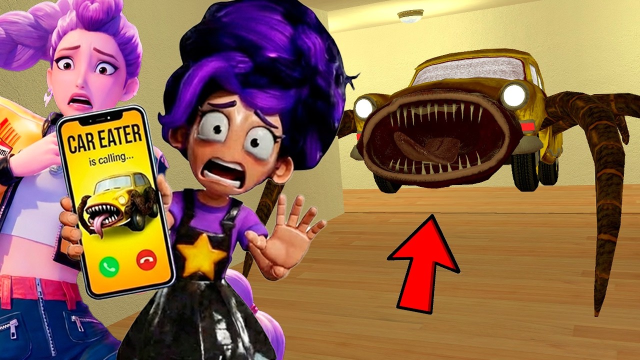 CAR EATER is Calling Lily Lovebraids and Rumi Kpop Demon Hunters in Garry`s Mod