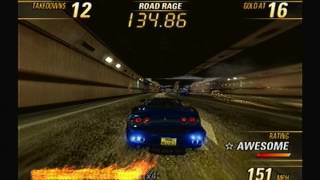 Burnout Revenge: Rank 6 - Eastern Bay: Crashbreaker Road Rage - Long Reverse (Perfect Rating)