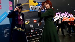 JJBA Stardust Crusaders Jotaro and Kakyoin Rule 63 Cosplay