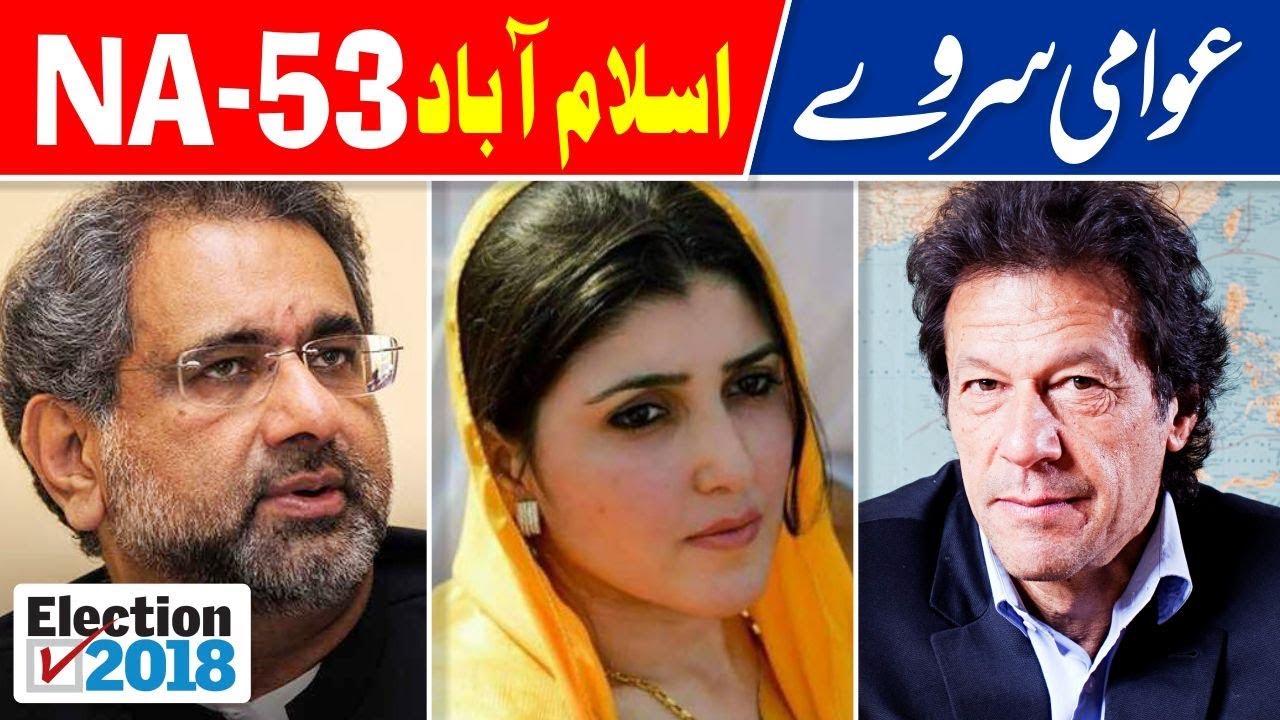 NA 53 Islamabad | Election Survey Pakistan | Election 2018 | Election Box