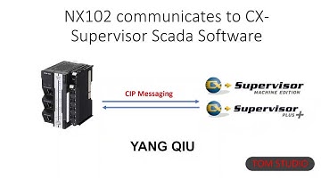 NX102 communicates to  CX Supervisor Scada via CIP messaging