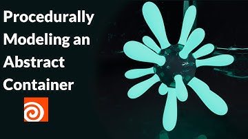 Procedurally Modeling an Abstract Container | Houdini 19.5