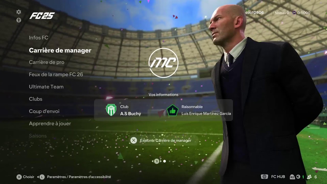 🔴 Live FC Team en avant pour ce qualifié en LDC FC25