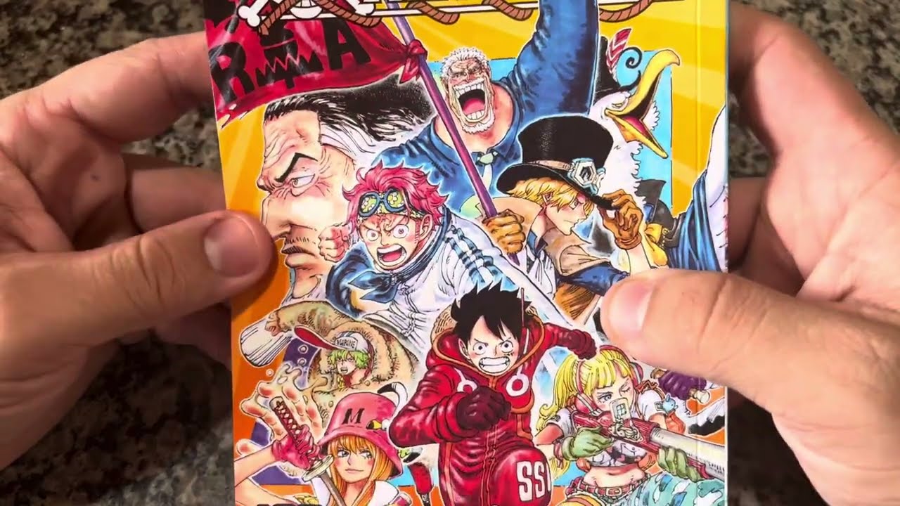 REVIEW MANGÁ ONE PIECE VOLUME 107 - YouTube
