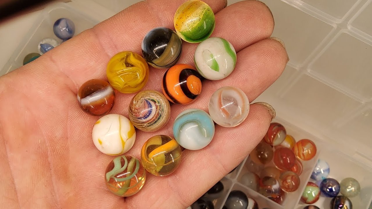 Marbles guys?? What did I find?? 😳 IS IT THE MOTHER LOAD