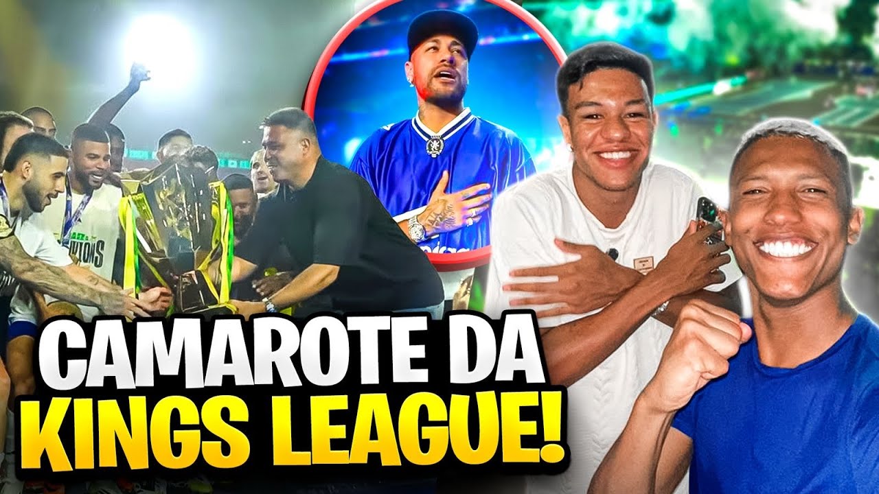 ACONTECEU TUDO ISSO NA FINAL DA KINGS LEAGUE!  DENTRO DO CAMAROTE DO ALLIANZ