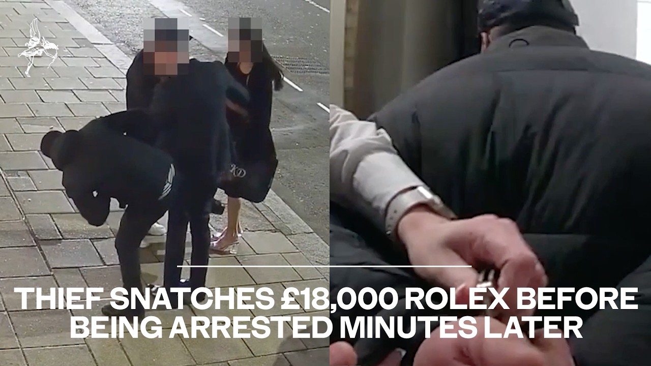 Man snatches £18,000 luxury Rolex in Mayfair before being arrested ...