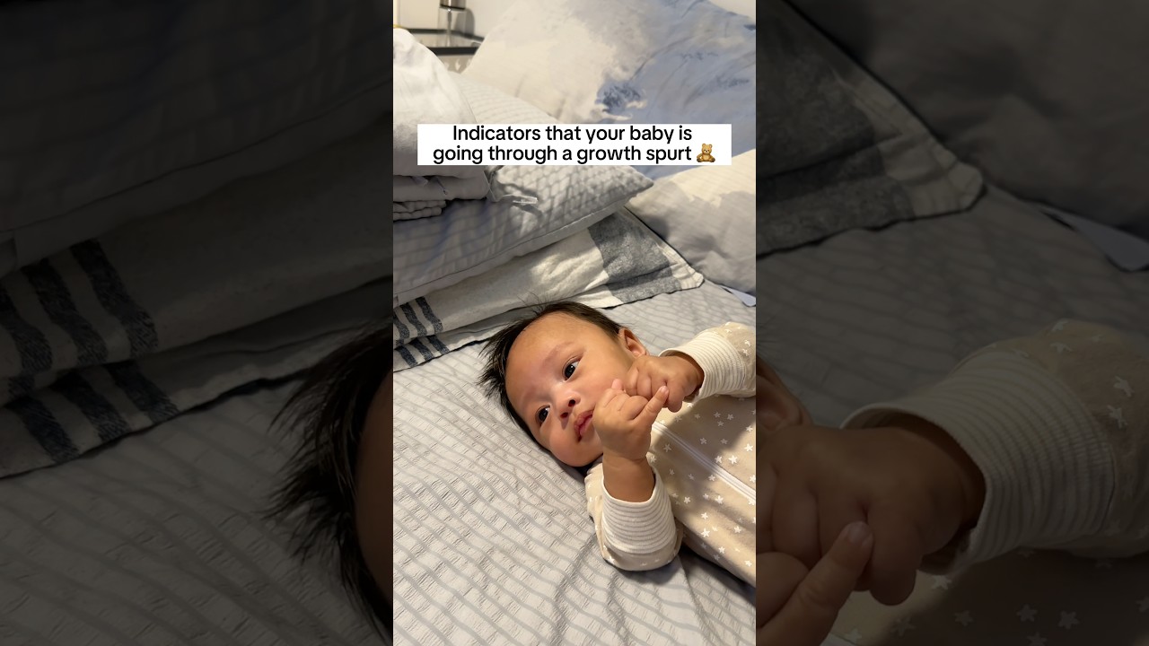 Скачок роста у младенцев ☺️ 