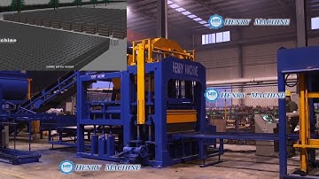 Multi purpose automatic hydraulic concrete block pavement paving brick making machine line