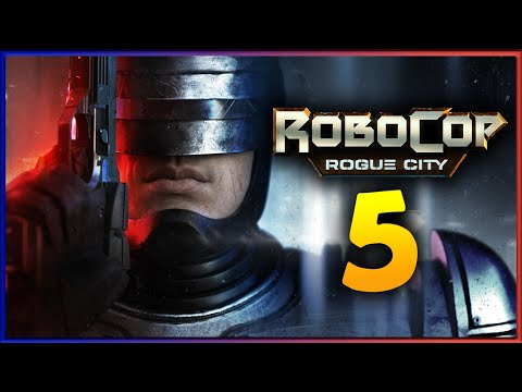 Видео: RoboCop: Rogue City - стальной закон в Детройте - стрим 5