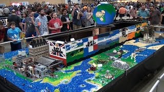 Massive LEGO Around the World in 80 Days Scenes