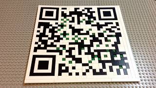My working LEGO QR code MOC inspired by jaystepher