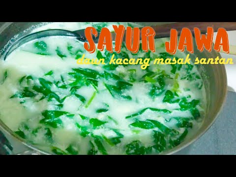 Lalapan Daun Kacang Panjang