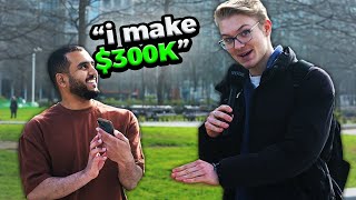 Guessing Strangers Incomes In London