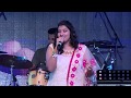 Sa re ga ma pa singer varsha  kanna kaattu podhum song  muscat  jmr events