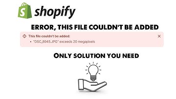 Shopify Error this File Coudn