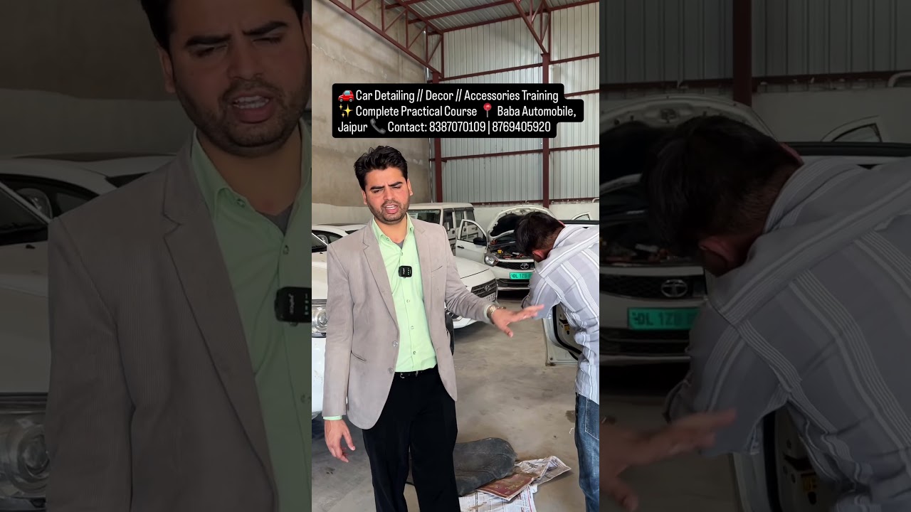 Car Detailing Training // Decor Accessories Training✨ 100% Practical Course 8387070109 | 8769405920