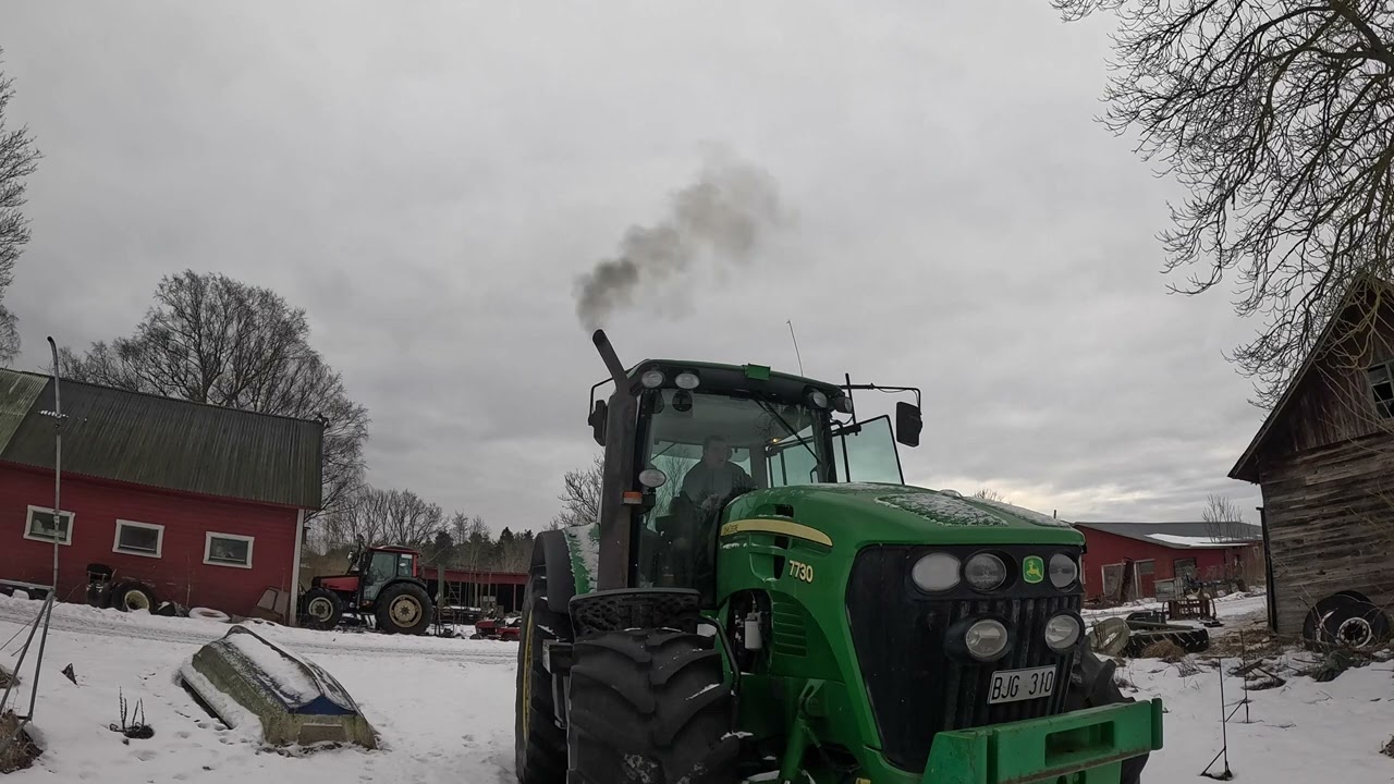 Kallstart John deere 7730