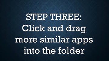 How to Create Folders and Rename Them on an IPad - Final