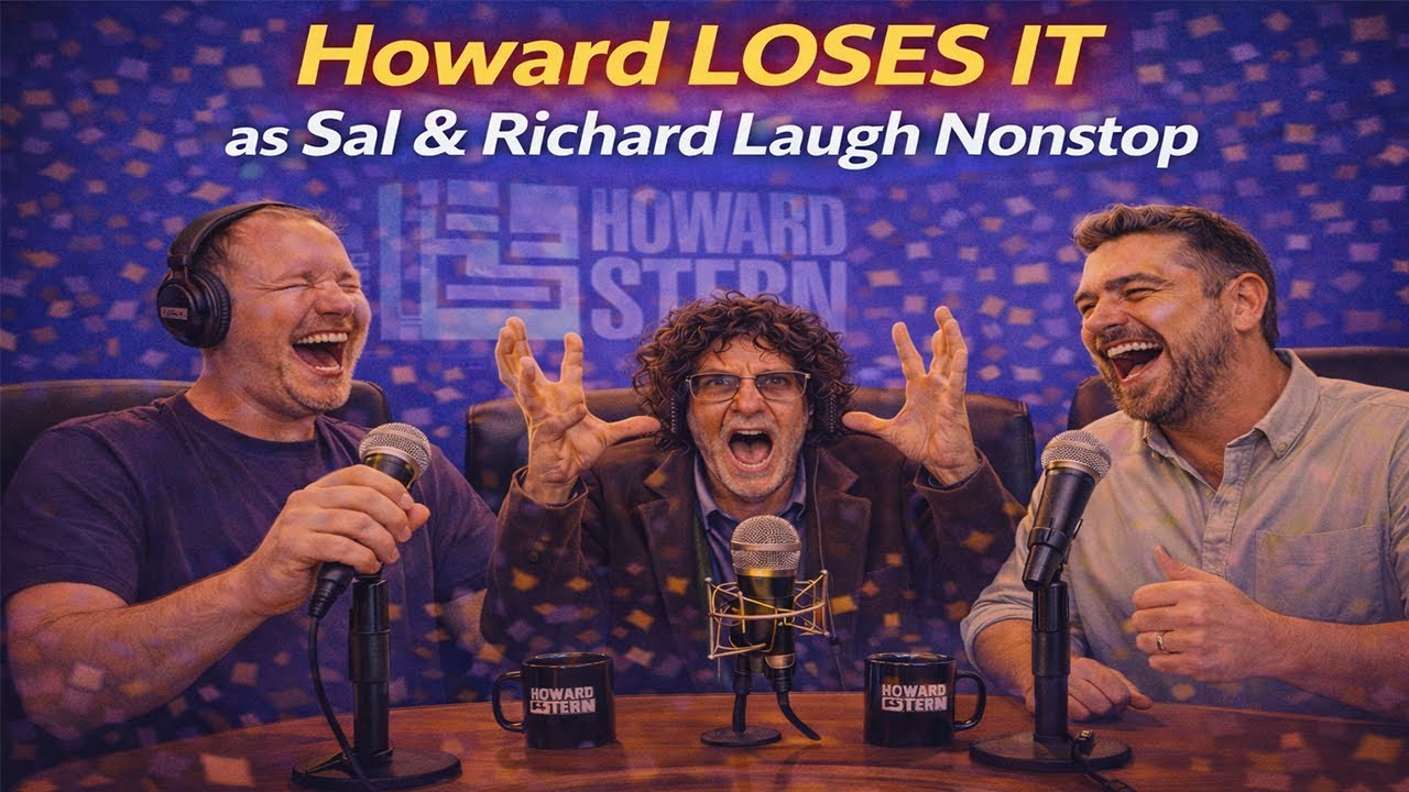 Howard LOSES IT as Sal & Richard Laugh Nonstop 🔥😂 - Howard Stern Show