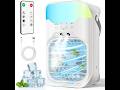 Portable Air Conditioners,4-in-1 Air Conditioner,2.3-Second Cooling &amp; 3 Fan Speeds,1600ML Water