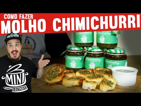 Como Fazer Molho Chimichurri | Molhos | #MINICOZINHA