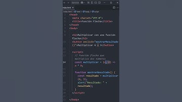 Qué son las funciones flecha en JavaScript explicado fácil y rápido  #shots #jsfacil ⚡