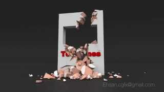 Demolition test with 3ds max - Ehsan