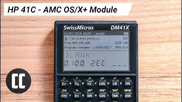 HP 41C - AMC_OS/X+ Module