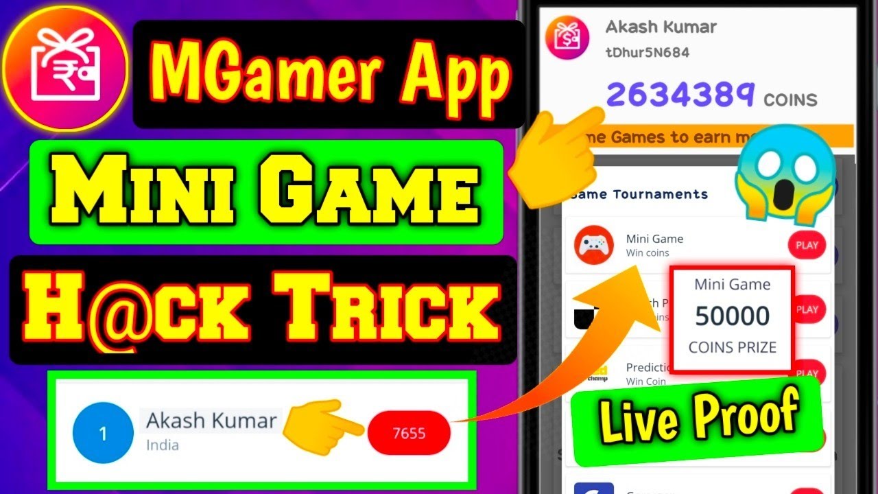 Mgamer App Mini Game Trick | MGamer Mini Game Guns & Bottles Game Trick 2021