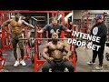 MASSIVE DROP SET ON BENCH PRESS with BIG BOY, MIKE RASHID & TOPO