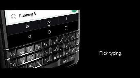 Blackberry KeyONE – Official Introduction