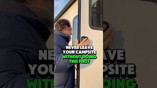 Do you turn your water off when you leave the campground? #rv #rvlife #rvlifestyle #rvmiles #rvtips