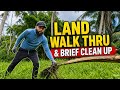 Land Walkthrough &amp; Cleanup 🌴 Prepping for the Lawn Tractor