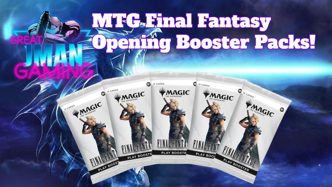 MTG Final Fantasy Pack Opening Mythic Pulled + Epic Art Revealed! MTG Final Fantasy Pack Opening Mythic Pulled + Epic Art Revealed!