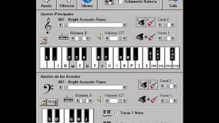 el perro llego el lunes (completo) piano electronico 2.5.wmv