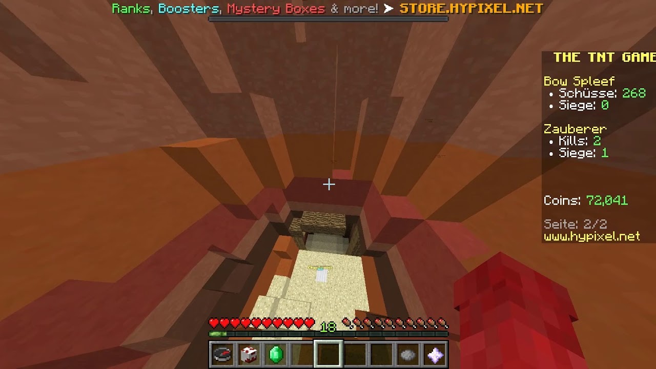 [Speedrun] Hypixel TNT-Games Lobby Parkour (32.255)