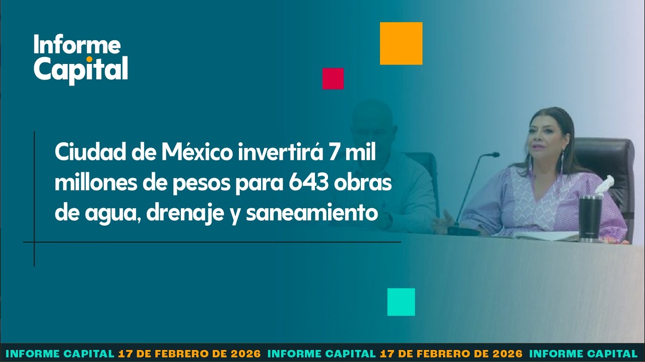 Ciudad de México invertirá 7 mil mdp para 643 obras de agua y drenaje ...