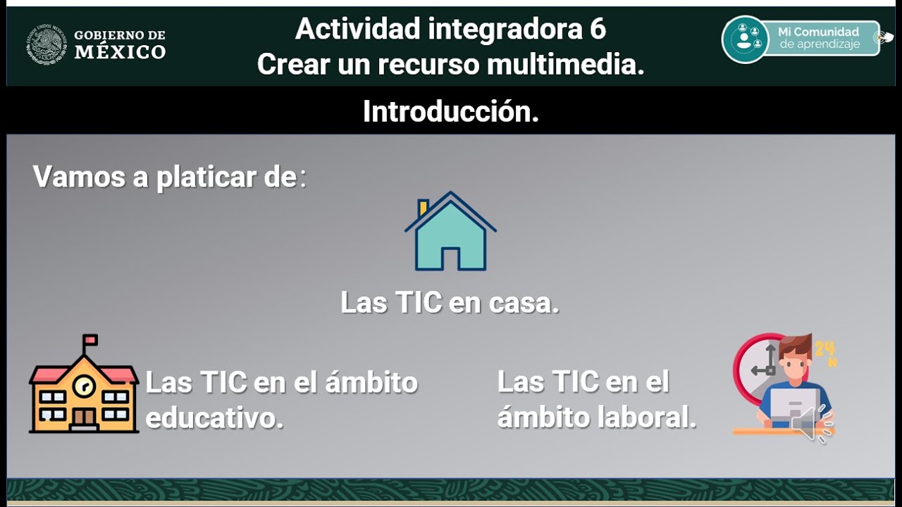 Actividad Integradora 6 Crear Un Recurso Multimedia www.youtube.com