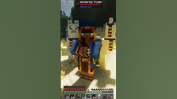 Nobody Likes Wandering Traders... | Full Video Out Now! #minecraft #wanderingtrader #funny #shorts