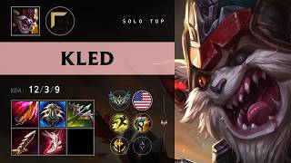 Kled Top vs Fiora - NA Challenger Patch 26.12
