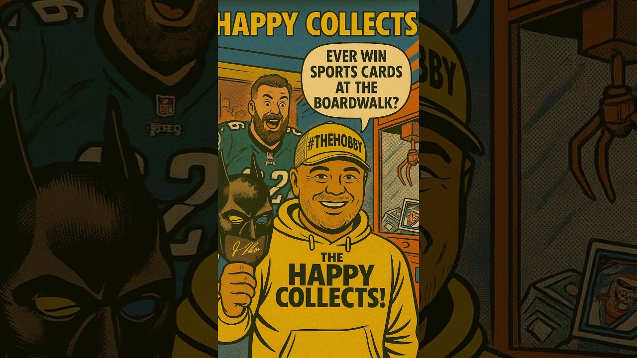 This Boardwalk Arcade Gives Out Sports Cards Instead of Stuffed Animals!