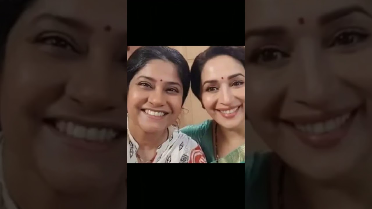 Madhuri dixit and Renuka shahane 🎶👌❤️