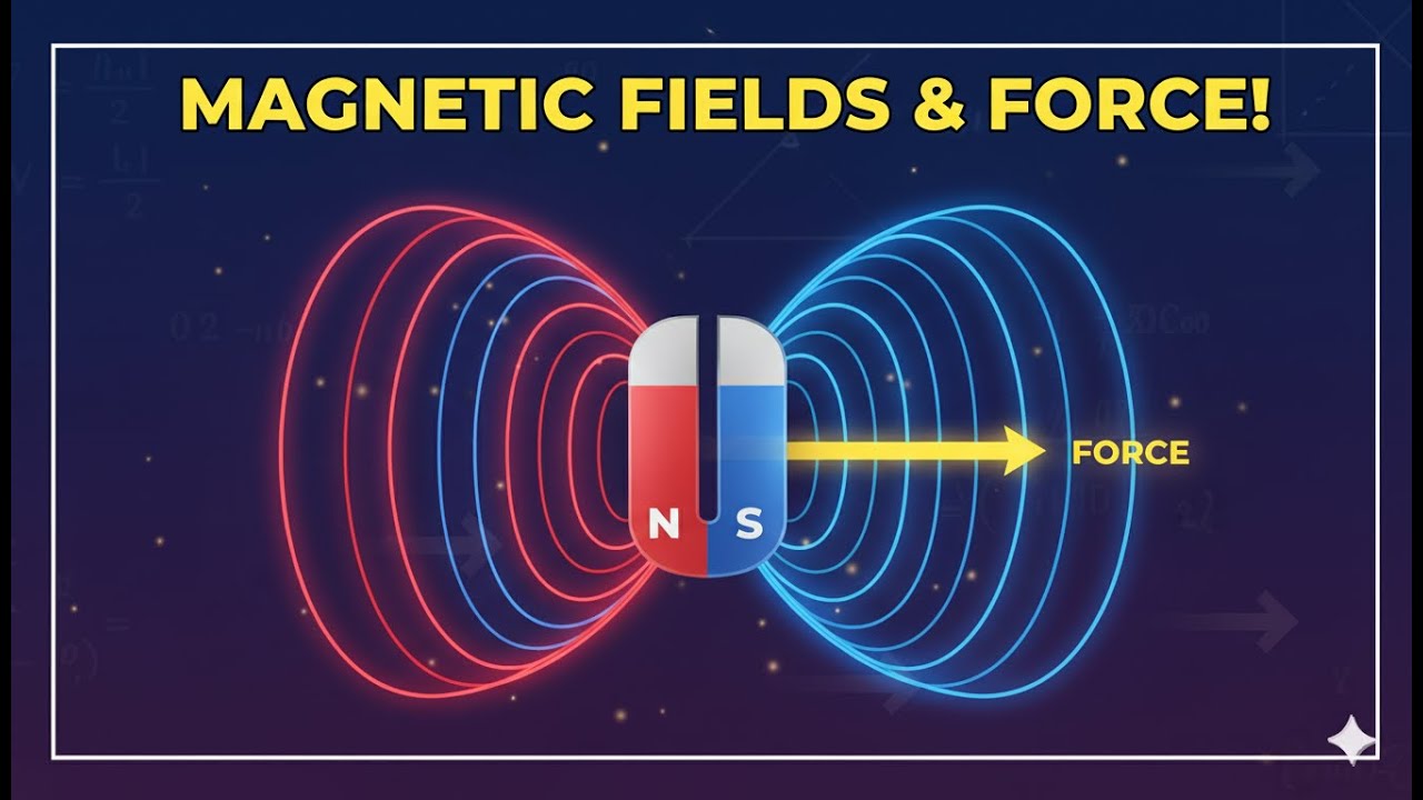 🧲 Magnetic Fields & Force Explained! | Charged Particles in Motion (Animated Physics)